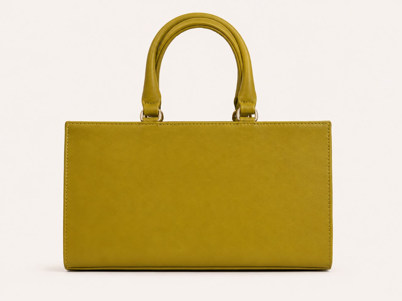 Lamis Box Bag - Chartreuse