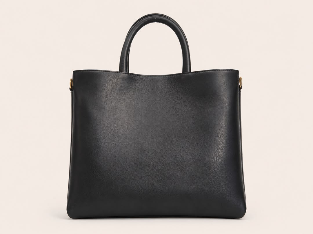 Lamis Padded Tote Bag - Black